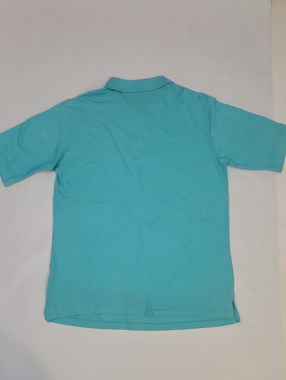 Vintage Disney  Chest Logo Mickey Mouse Polo Shirt Mens Size X- Large Blue USA - Picture 7 of 9